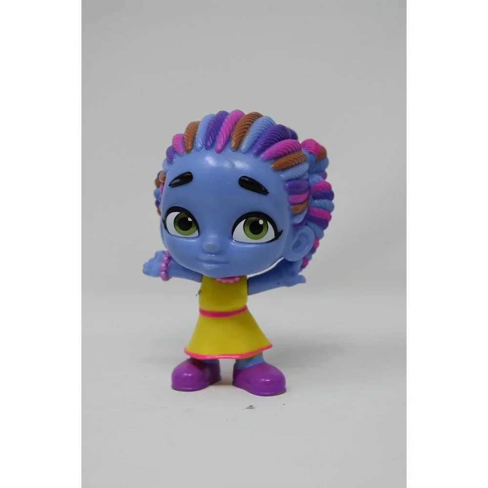 Mattel Abby Hatcher Bozzly Friend Figure Blue Purple Hair Toy 2018